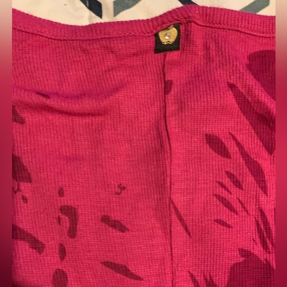 NWOT rare Y2K 2000s Apple Bottoms 3X tank top, ruffled hem and drawstring back - Picture 9 of 12